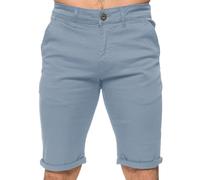 Enzo Pantaloncini Chino da Uomo Slim Cotone Stretch Estivo Casual Spiaggia