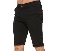 Enzo Pantaloncini Chino da Uomo Slim Cotone Stretch Estivo Casual Spiaggia