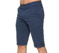 Enzo Pantaloncini Chino da Uomo Slim Cotone Stretch Estivo Casual Spiaggia