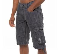 Enzo Pantaloncini da Uomo Cargo Militare Lavoro Tasche Ginocchio Lunghezza