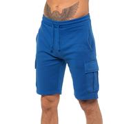 Enzo Pantaloncini Pile Uomo Stile Militare Elasticizzato Corsa Jogging