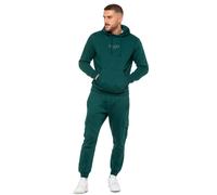 Enzo Tuta da Uomo Set Zip Regular Felpa Jogger Imbottiti Casual 2pc Suit