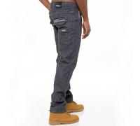 Enzo Uomo Jeans Gamba Dritta Regular Fit Denim Pantaloni Tutti UK Waists Taglie