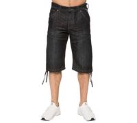 Enzo Uomo Pantaloncini Regular Dettaglio Firmato Casual Ginocchio Lunghezza Metà