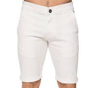 Enzo Uomo Pantaloni Chino Cotone Elasticizzato Casual Slim Spiaggia Estiva Metà