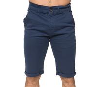 Enzo Uomo Pantaloni Chino Cotone Elasticizzato Casual Slim Spiaggia Estiva Metà
