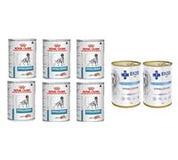 ENZO VET Dieta ipoallergenica ipoallergenica con coniglio per cani 2x400g + Royal Canin Veterinary Health Nutrition Dog Hypoallergenic Lattina 6x400g