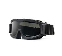 EnzoDate Occhiali da Baseball Alpha Militari Occhiali da Sole Tattici Militari Airsoft CS Paintball Occhiali 3 Kit Lenti (Nero)