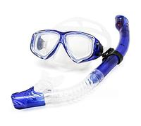 EnzoDate Ottico Diving Gear Kit miopia Snorkel impostata, Forza diversa per Ogni Occhio, Maschera Subacquea Superiore Secco miope