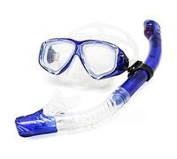 EnzoDate Ottico Diving Gear Kit miopia Snorkel impostata, Forza diversa per Ogni Occhio, Maschera Subacquea Superiore Secco miope
