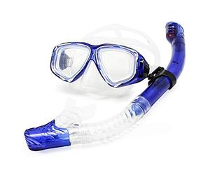 EnzoDate Ottico Diving Gear Kit miopia Snorkel impostata, Forza diversa per Ogni Occhio, Maschera Subacquea Superiore Secco miope