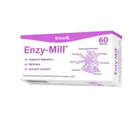 ENZY-MILL Digestive Enzymes 60 compresse Multi Enzyme Formula integratore ali...
