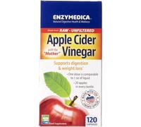 Enzymedica Apple Cider Vinegar Gummies, aceto di mele, 120 capsule