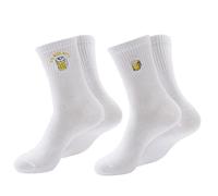 EOAMGO 2PCS Calzini per birra, calzini per birra per uomini e donne per gli amanti della birra Oktoberfest