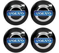 EOANNA 4 Pezzi Tappi Centrali del Mozzo per Volvo 60mm, Auto Emblema Coprimozzo Ruota Centrale Coprimozzo Copri Badge,Auto Accessori Coprimozzo per Cerchi