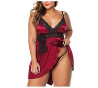 EODJXIO Baby Doll Intimo Donna Hot Curvy Completini Sexy Babydoll Donna Pizz Completo Sexy Donna Sexydonna Mutandine Erotiche Sexy Babydoll Mutande Sexydonna Hot Baby Doll Intimo Donna Hot