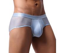 EODJXIO Boxer Uomo Cotone Elasticizzato Jockstrap Bianco Mutande Sportive Slip da Mare Sexy Costume