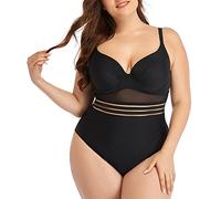 EODJXIO Costume Intero Brasiliana Donna Bikini Push Up Donna Costume da Bagno Donna Modellante Bikini Donna Vita Alta Costume da Piscina Donna Intero Bikini Donna Sexy