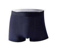 EODJXIO Costume Uomo Mare Bianco Pannoloni per Adulti Mutanda Slip a Vita Alta da Mutande comode e Traspiranti Larghe Oversize (Dark Blue, XXL)