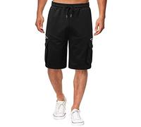 EODJXIO Jeans Estivi Uomo Leggeri Elasticizzati Strappati Pantaloni Eleganti Uomo Regular Pantaloni Trekking Pantaloni Lino Uomo Cargo Pantaloni Chino Uomo Slim Fit Stretch Pantaloncini Sauna Uomo D