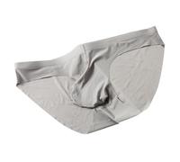 EODJXIO Jockstrap Uomo Gay Slip Cotone 8 da Ampio e Attillato, in Cotone, per la casa, Pantaloncini Larghi, Traspiranti, Angolo Piatto (Grey, XXL)