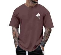 EODJXIO Maglietta Calcio Uomo Personalizzata Felpa Senza Cappuccio Cotone Be Board T Shirt Rosa Maglia Manica Corta Rossi 2026 3XL Camicie Lunga A Fiori