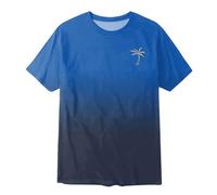 EODJXIO Maglietta Uomo Casual a Maniche Corte con Scollo Rotondo Ampio e Design Moderno per Stile Quotidiano Magliette Bianche XL t-Shirt da v