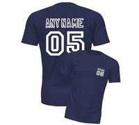 EODJXIO Maglietta Uomo Personalizzata con Nome per Stile Casual e Sportivo Comoda l'Utilizzo Quotidiano Camicia Manica Corta Cotone Taglie Forti t-Shirt