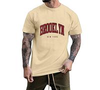 EODJXIO Magliette Personalizzate Logo Maglie da Lavoro Estive Uomo Magliette Uomo Manica Lunga Cotone Firmate Maglietta Personalizzata Uomo Maglie Termiche Uomo Sci Maglie