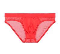 EODJXIO Mutande Uomo 6 2026 Boxer Cotone Elasticizzato Bianchi Sissy Lingerie Slip Bagno Bikini Tanga Sexy Pizzo Perizoma Hot Latex Pacco da 7