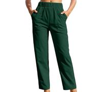 EODJXIO Pantaloni Casual Donna in Velluto a Coste con Gamba Dritta Elastico in Vita Comodi per Tutti i Giorni Autunno e Stagioni 199