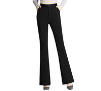 EODJXIO Pantaloni Sauna Dimagranti Donna XS Pantaloncini Ginnastica Artistica Bambina Nero Vita Bassa Cavallo Basso Pantaloni Pelle Vita Alta