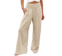 EODJXIO Pantaloni Tuta Donna con Tasche Pantaloncini Boxe Donna Rosa Pantaloni Ginnastica Donna A Zampa Gym Short Donna Pantaloncini Beach Volley Ragazza Pantaloni MTB Donna Senza Imbottitura