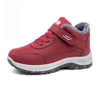 EODJXIO Scarpe da Neve Donna regalo per ragazza uomo Stivaletti Rossi Stivali Neri in Gomma Trekking eleganti