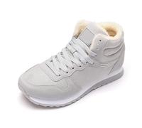 EODJXIO Scarponcini Donna con pelo dopo sci da neve bambina Scarpe Tacco Stivali Biker Alla Moda Spesso Solide Adulti uomo impermeabili