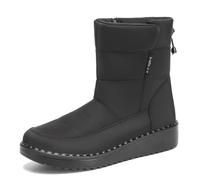 EODJXIO Stivali Eleganti Donna Sopra Il Ginocchio Scarpe Sci Biker Dopo Uomo Boots Invernali con Pelo Dentro