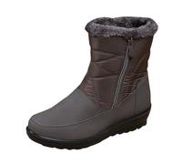 EODJXIO Stivali Morbidi Stivale Donna Stivaletti Tacco da Adulti scarpe invernali uomo Texani Giardino Corti