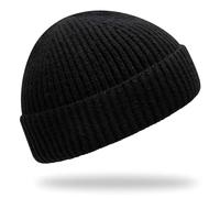 EODKSE Cappello Invernale Unisex in Maglia Calda con in Anti-Vento, Morbido e Elastico per Uomo e Donna, Lana Morbida ed Elastica, Caldo Cappello da Pescatore con Calotta zucchetto - 1 Pezzo