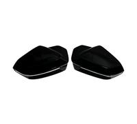 Eofooq Alloggiamenti Specchietti per BMW Serie 5 7 I5 I7 G60 G61 G68 G70 per M5 G90 2023 2024 Copri specchietti Laterali retrovisore Proteggi Calotta(Gloss Black)