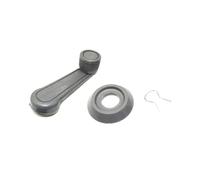 Eofooq Alzacristallo Elettrico Alzacristalli elettrico a manovella, leva per finestrino auto, leva per 2 porte, alzacristalli universale, maniglia colorata ALZAVETRI(Gray)