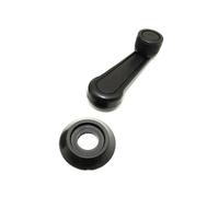 Eofooq Alzacristallo Elettrico Maniglia universale per finestrino auto, sostituisce con guarnizione le maniglie di avvolgimento dei finestrini e la leva della porta. ALZAVETRI(Black)