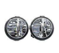 Eofooq Fendinebbia anteriore 2x Fari Fendinebbia Anteriori LED Auto Luci Alogene DRL Per Nissan Per Lafesta Per Quest Per Versa Per Rogue 2004-2019 261508990B Led Fendinebbia Auto(LED-BM)