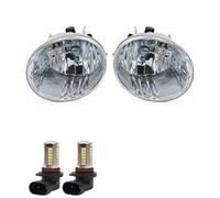 Eofooq Fendinebbia anteriore Coppia Per Toyota Per Hilux 2005 2006 2007 2008 2009 Paraurti Anteriore Fendinebbia Gruppo Fari Fendinebbia Alogeni 8121142050 Led Fendinebbia Auto(White LED lamps)