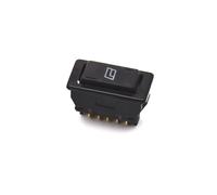 Eofooq Finestrino Pulsanti Alzavetri Interruttore Alzacristalli Elettrico Per Auto 5 Pin Pulsante Controllo Alzacristalli Nero Indicatore Illuminazione