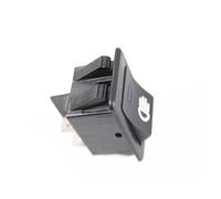 Eofooq Finestrino Pulsanti Alzavetri Interruttore Bilanciere Per Luci Auto Fendinebbia ON-OFF 2 Posizioni 4 Pin 12 V 35 Pulsante Interruttore(Blue)