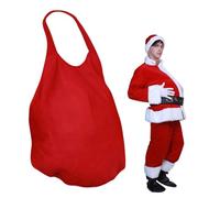 Eoixuqba Finto ventre - Costume da Babbo Natale da uomo, comodo, realistico, per donne, uomini, adulti, Halloween, feste, eventi a tema, commedia, foto