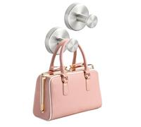 Eoixuqba Ganci per asciugamani da bagno,Ganci da bagno rotondi in acciaio inossidabile, resistenti da parete per portasciugamani montati sulla stanza