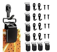 Eoixuqba Gancio per Arazzo da Parete per Esposizione | Morsetto A Gancio | Appendini Per Coperte Con Clip,per Parete Trapunta Arazzo Tessuto Decorazioni Drappeggio Trapuntatura Tessile