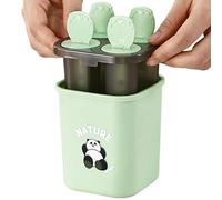 Eoixuqba per Ghiaccioli | 4 Scomparti Per Dolci Ghiacciati - riutilizzabile per ghiaccioli,Per Bambini Famiglie Marmellata Yogurt Genitori Compleanno Feste Casa Incontri di Gioco Campeggio Vacanza