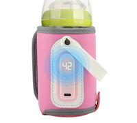 Eoixuqba Scaldabiberon da Viaggio - Guaina Riscaldante Alimentata a USB,Scaldabiberon per Latte Materno - per Bambini e Bambine a Casa in Auto in Vacanza e nel Passeggino